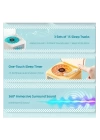 BFS Nostalji Mini Plak Görünümlü Radyolu Bluetooth Hoparlör 3d Ses Dalgası Retro Müzik Plak Pembe