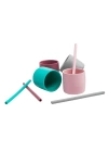 BFS  OiOi Silikon Pipet 4Lü Mavi Mix