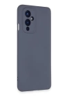BFS  One Plus 9 Kılıf Nano içi Kadife Silikon - Gri