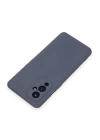 BFS  One Plus 9 Kılıf Nano içi Kadife Silikon - Gri