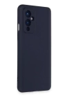 BFS  One Plus 9 Kılıf Nano içi Kadife Silikon - Lacivert