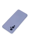 BFS  One Plus 9 Kılıf Nano içi Kadife Silikon - Lila