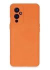 BFS  One Plus 9 Kılıf Nano içi Kadife Silikon - Turuncu