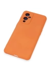 BFS  One Plus 9 Kılıf Nano içi Kadife Silikon - Turuncu