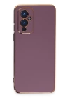 BFS  One Plus 9 Kılıf Volet Silikon - Mor