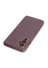 BFS  One Plus 9 Kılıf Volet Silikon - Mor