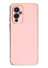 BFS  One Plus 9 Kılıf Volet Silikon - Pembe
