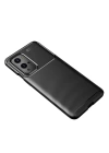 BFS  One Plus 9 Pro Kılıf Auto Focus Karbon Kapak - Siyah