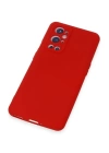 BFS  One Plus 9 Pro Kılıf Nano içi Kadife Silikon - Kırmızı