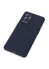 BFS  One Plus 9 Pro Kılıf Nano içi Kadife Silikon - Lacivert