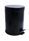 BFS Onno Siyah Pedallı Çöp Kovası 5 Lt