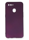 BFS  Oppo A12 Kılıf First Silikon - Mürdüm