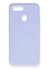 BFS  Oppo A12 Kılıf Nano içi Kadife Silikon - Lila