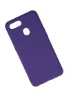 BFS  Oppo A12 Kılıf Nano içi Kadife Silikon - Mor