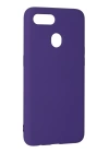 BFS  Oppo A12 Kılıf Nano içi Kadife Silikon - Mor