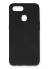 BFS Oppo A12 Kılıf Nano içi Kadife Silikon - Siyah