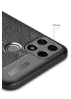 BFS  Oppo A15 Kılıf Auto Focus Kapak - Kırmızı