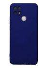 BFS  Oppo A15 Kılıf Nano içi Kadife Silikon - Lacivert