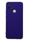 BFS  Oppo A15 Kılıf Nano içi Kadife Silikon - Mor