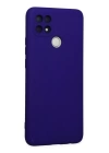 BFS  Oppo A15 Kılıf Nano içi Kadife Silikon - Mor