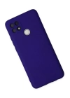 BFS  Oppo A15 Kılıf Nano içi Kadife Silikon - Mor
