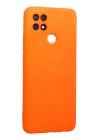 BFS  Oppo A15 Kılıf Nano içi Kadife Silikon - Turuncu