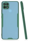 BFS  Oppo A15 Kılıf Platin Silikon - Yeşil