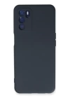 BFS  Oppo A16 Kılıf Nano içi Kadife Silikon - Lacivert
