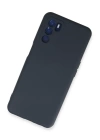 BFS  Oppo A16 Kılıf Nano içi Kadife Silikon - Lacivert