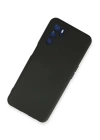 BFS  Oppo A16 Kılıf Nano içi Kadife Silikon - Siyah
