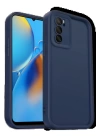 BFS  Oppo A16 Kılıf Viera Silikon - Lacivert
