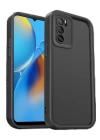 BFS  Oppo A16 Kılıf Viera Silikon - Siyah