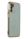 BFS  Oppo A16 Kılıf Volet Silikon - Açık Yeşil