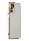 BFS  Oppo A16 Kılıf Volet Silikon - Beyaz