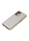 BFS  Oppo A16 Kılıf Volet Silikon - Beyaz