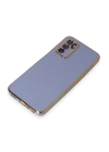 BFS  Oppo A16 Kılıf Volet Silikon - Mavi