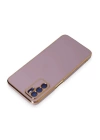 BFS  Oppo A16 Kılıf Volet Silikon - Mor