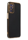BFS  Oppo A16 Kılıf Volet Silikon - Siyah