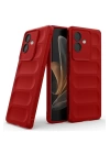 BFS  Oppo A3 Kılıf Optimum Silikon - Kırmızı