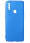 BFS  Oppo A31 Kılıf First Silikon - Mavi