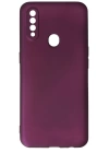 BFS  Oppo A31 Kılıf First Silikon - Mürdüm