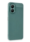 BFS  Oppo A38 Kılıf Auto Focus Kapak - Koyu Yeşil