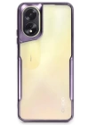 BFS  Oppo A38 Kılıf Boyi Silikon Kapak - Derin Mor