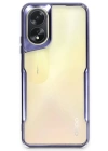 BFS  Oppo A38 Kılıf Boyi Silikon Kapak - Lacivert