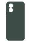 BFS  Oppo A38 Kılıf First Silikon - Koyu Yeşil