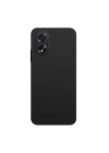 BFS  Oppo A38 Kılıf First Silikon - Siyah