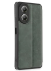 BFS  Oppo A38 Kılıf Flip Cover - Koyu Yeşil