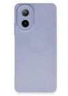 BFS  Oppo A38 Kılıf Nano içi Kadife Silikon - Lila