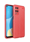 BFS  Oppo A54 4G Kılıf Auto Focus Kapak - Kırmızı