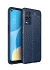 BFS  Oppo A54 4G Kılıf Auto Focus Kapak - Lacivert